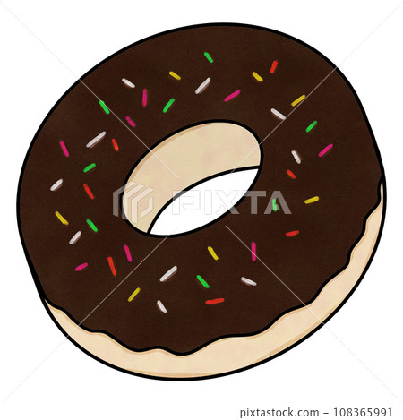 Donut drawing Donut drawing 108365991