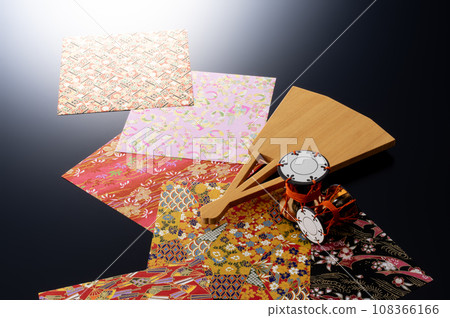 鼓、扇、千代神 108366166