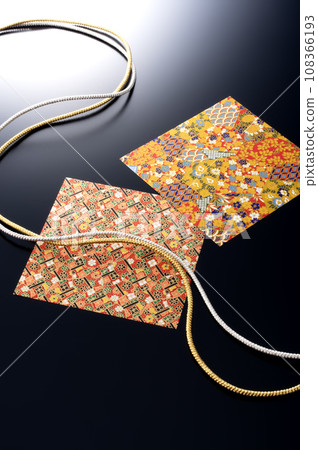 Kumihimo and Chiyogami 108366193