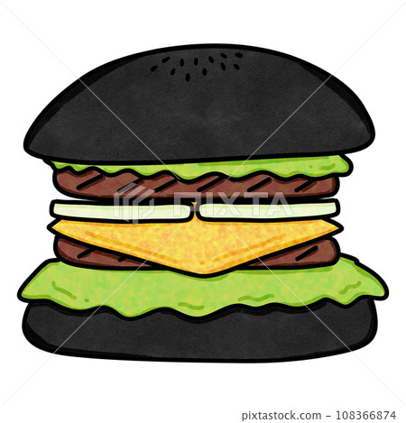 Hamburger drawing 108366874