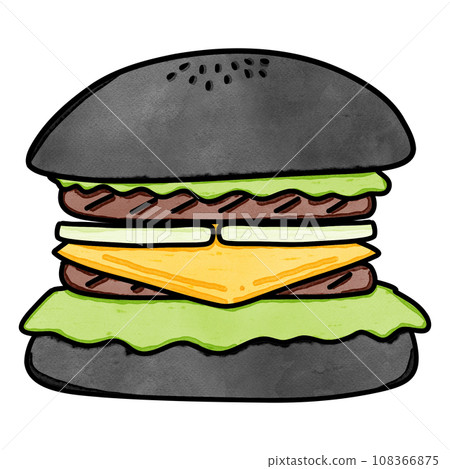 Hamburger drawing 108366875