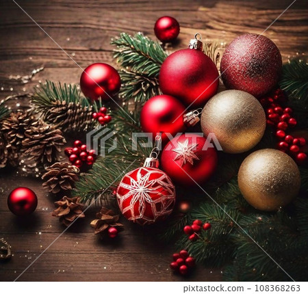Christmas Decoration Background Christmas Decoration Background 108368263