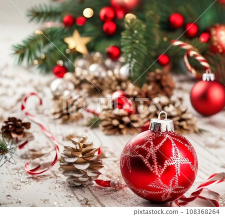 Christmas Decoration Background Christmas Decoration Background 108368264