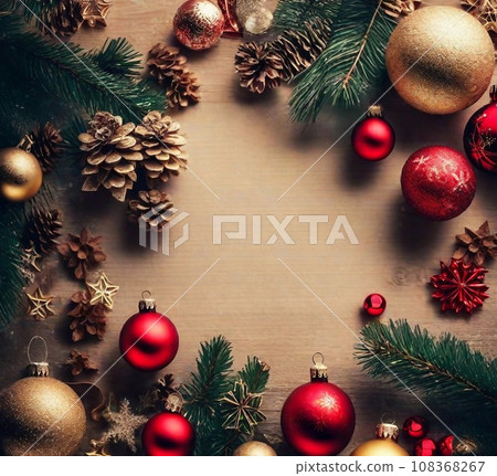 Christmas Decoration Background Christmas Decoration Background 108368267