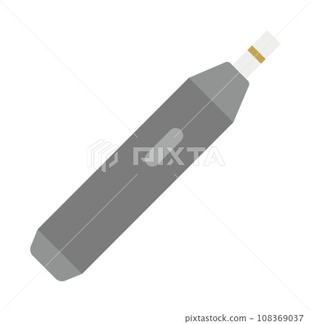 Illustration of electronic cigarette 108369037