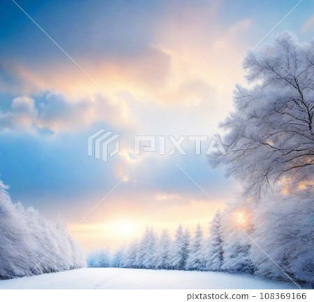 Cristmas Winter Background  108369166