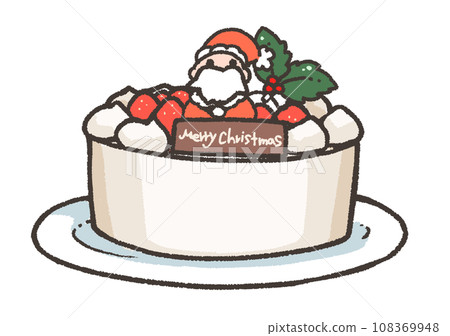 Christmas cake 108369948