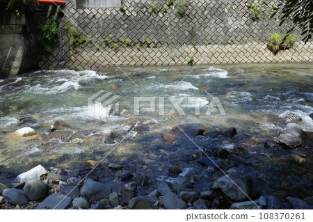 Suwa Taisha Shrine Togawa clear stream Suwa Taisha Shrine Togawa clear stream 108370261