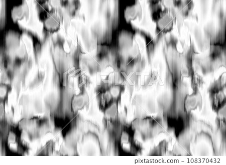 Abstract modern blurred black and white seamless pattern 108370432
