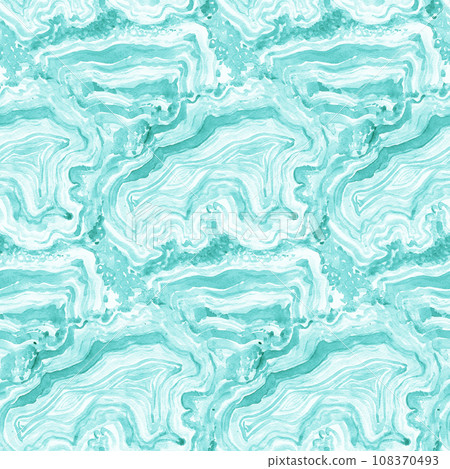 abstract seamless pattern with emitting texture of agate stone painted 108370493