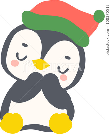 Christmas Penguin cartoon Winter Animal kawaii hand drawing Christmas Penguin cartoon Winter Animal kawaii hand drawing 108370512