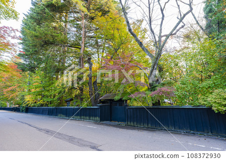 Autumn Kakunodate Samurai Residence Street (Aoyagi House) - Scenery of the beginning of autumn leaves - Semboku City, Akita Prefecture Autumn Kakunodate Samurai Residence Street (Aoyagi House) - Scenery of the beginning of autumn leaves - Semboku City, Akita Prefecture 108372930