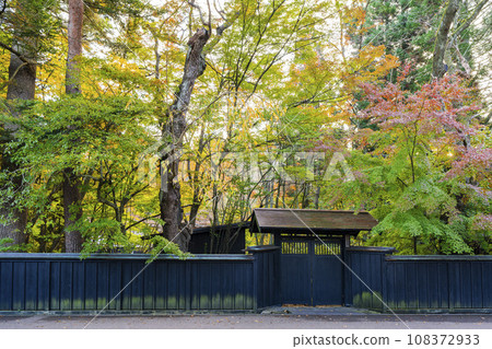 Autumn Kakunodate Samurai Residence Street (Aoyagi House) - Scenery of the beginning of autumn leaves - Semboku City, Akita Prefecture Autumn Kakunodate Samurai Residence Street (Aoyagi House) - Scenery of the beginning of autumn leaves - Semboku City, Akita Prefecture 108372933