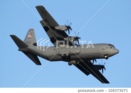 C130J Super Hercules landing at Yokota Air Base 108373071