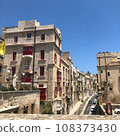 A townscape based on white on the island of Malta 108373430