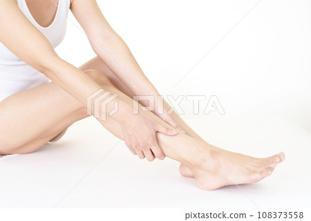女性腿部身體護理圖片 108373558