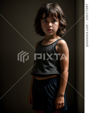 Brooding child medium waist artificial light maximum 108373997