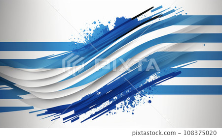 Background with Israeli flag motif Background with Israeli flag motif 108375020
