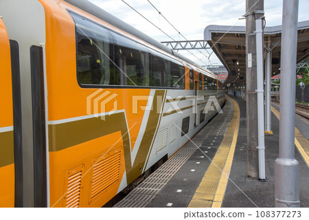 Side view of Kintetsu Limited Express Vista EX 108377273