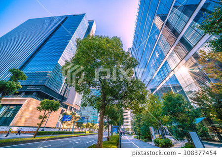 Yokohama cityscape in Japan Yokohama Symphostage scheduled to open in spring 2024 and office buildings around Shin-Takashima Station, etc. Yokohama cityscape in Japan Yokohama Symphostage scheduled to open in spring 2024 and office buildings around Shin-Takashima Station, etc. 108377454