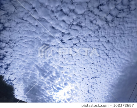 covered in scaly clouds covered in scaly clouds 108378697