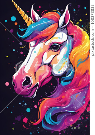 animation cell style super buff muscular unicorn animation cell style super buff muscular unicorn 108378832