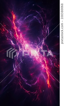 idea for merch or print for case, merger of stars and birth of new galaxies from interstellar dust 108380068