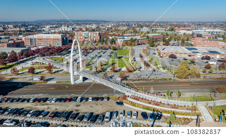 spokane washington city downtown center northwest 108382837