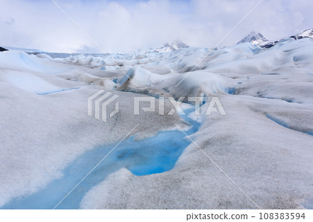 Walking on Perito Moreno glacier Patagonia, Argentina Walking on Perito Moreno glacier Patagonia, Argentina 108383594