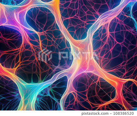 Design texture from neural pattern, creative design 108386520