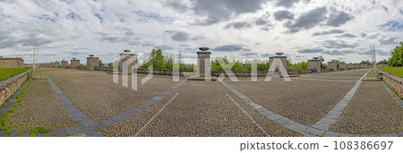 Picture of the memorial at the Buchenwald concentration camp near Weimar in Thuringia during the day Picture of the memorial at the Buchenwald concentration camp near Weimar in Thuringia during the day 108386697