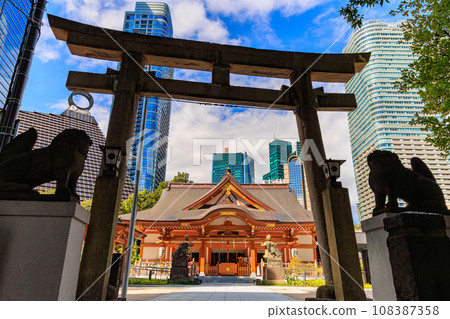 Hachiman Shrine in Toranomon, Minato Ward, Tokyo Hachiman Shrine in Toranomon, Minato Ward, Tokyo 108387358