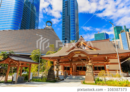 Hachiman Shrine in Toranomon, Minato Ward, Tokyo Hachiman Shrine in Toranomon, Minato Ward, Tokyo 108387373