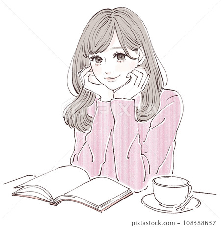 婦女和女孩插畫素材 婦女和女孩插畫素材 108388637