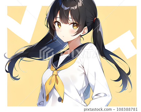 女性和女孩的動漫/漫畫風格插圖 108388781