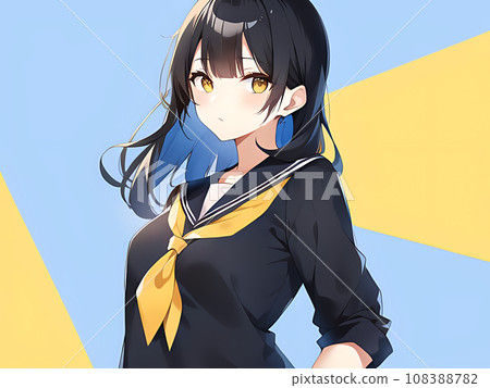 女性和女孩的動漫/漫畫風格插圖 108388782