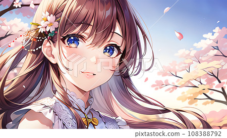 女性和女孩的動漫/漫畫風格插圖 108388792