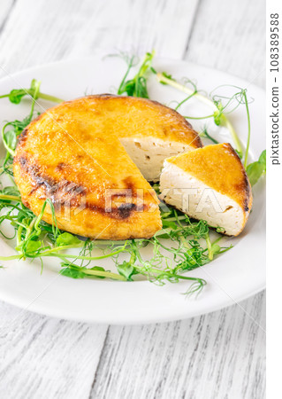 Baked Ricotta cheese 108389588
