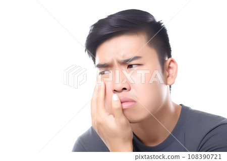 一名患有蛀牙的男子由人工智慧生成 108390721