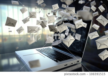 Email inbox full animation concept 108391515