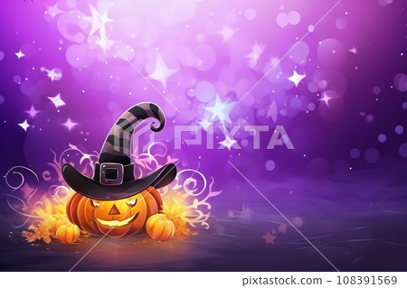 Halloween glitter glow Bokeh Light Background Halloween glitter glow Bokeh Light Background 108391569