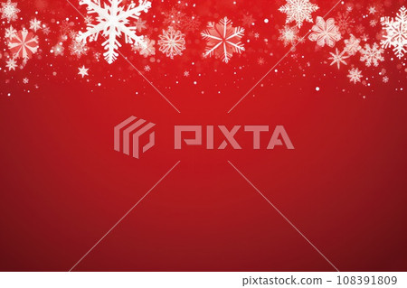 Merry Christmas and Happy New Year greeting banner. Generative AI 108391809