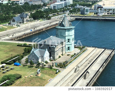 Sun Yat Sen Memorial Hall (Yujokaku) seen from Maiko Maritime Promenade 108392017