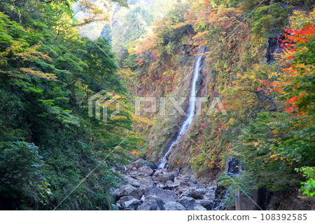 紅葉環繞的大安峽(秋田縣湯澤市) 紅葉環繞的大安峽(秋田縣湯澤市) 108392585