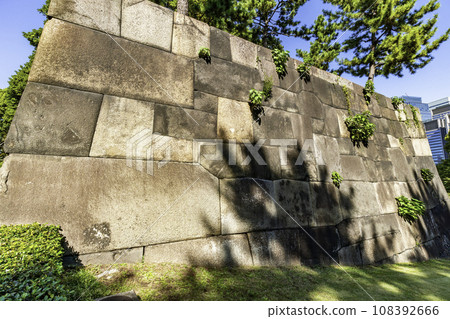 東京北之丸公園 江戶城 城門石牆 東京都千代田區 108392666
