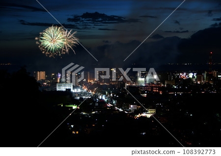 Kano River Fireworks Festival Sunday, July 31, 2022 75th Numazu Summer Festival Numazu City, Shizuoka Prefecture Kano River Fireworks Festival Sunday, July 31, 2022 75th Numazu Summer Festival Numazu City, Shizuoka Prefecture 108392773