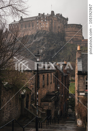 daytime scenery of edinburgh in scotland daytime scenery of edinburgh in scotland 108392967