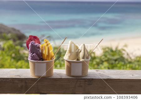 Scenery from Miyakojima's popular cafe (Ninufa)② 108393406