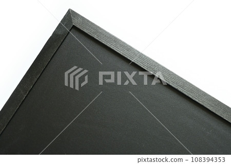 blank clean new chalkboard in wooden frame isolated on white background, blackboard for education school blank clean new chalkboard in wooden frame isolated on white background, blackboard for education school 108394353
