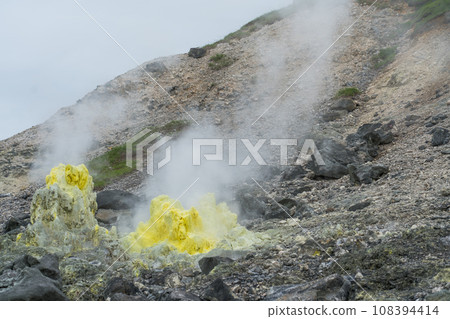 Tamagawa Onsen Park Nature Research Path Fumarole 108394414